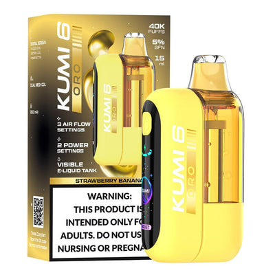 Strawberry Banana - Kumi 6 Oro 40k Disposable