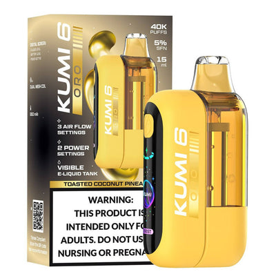 Toasted Coconut Pineapple - Kumi 6 Oro 40k Disposable