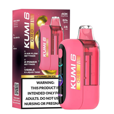 Watermelon Ice - Kumi 6 Oro 40k Disposable