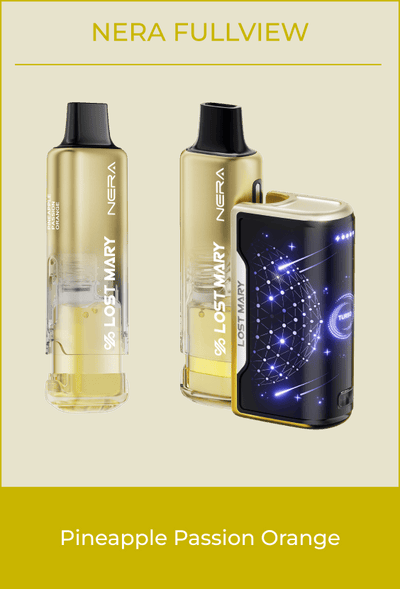 Pineapple Passion Orange - Lost Mary Nera Fullview Disposable Kit