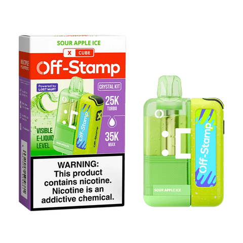 Sour Apple Ice - Off Stamp X-Cube Crystal Kit Disposable