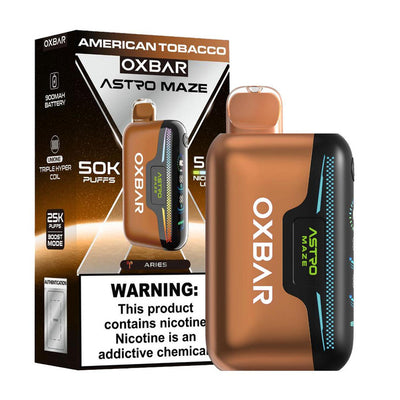 American Tobacco - Oxbar Astro Maze 50K Disposable