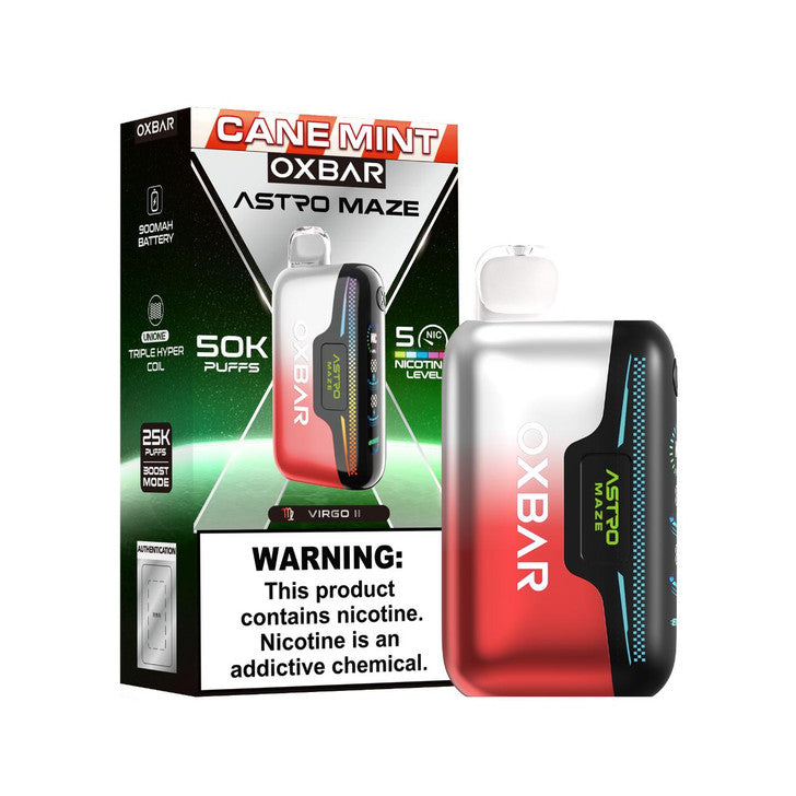 Cane Mint - Oxbar Astro Maze 50K Disposable