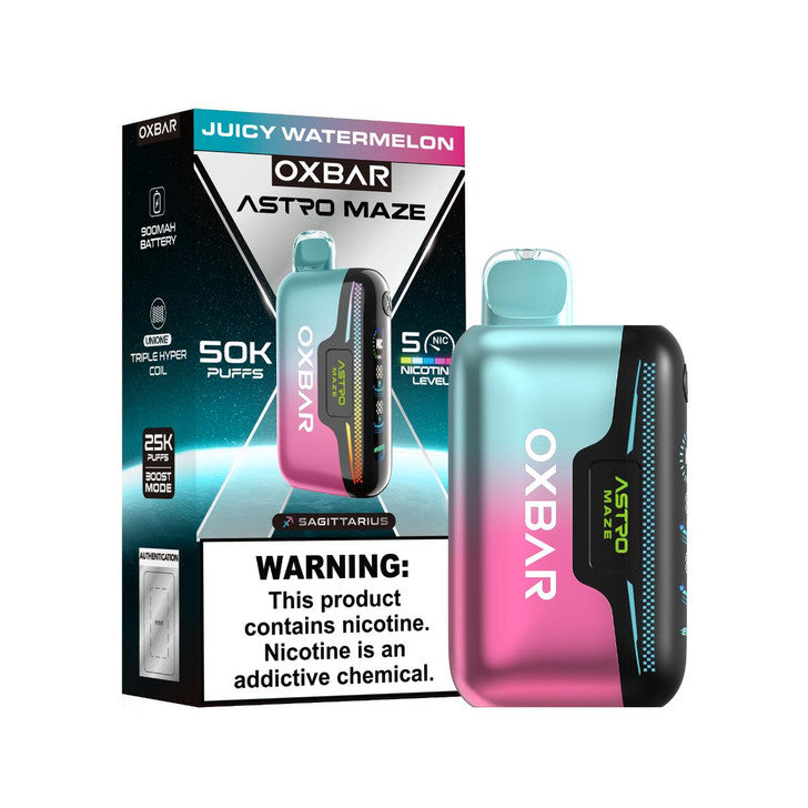 Juicy Watermelon - Oxbar Astro Maze 50K Disposable