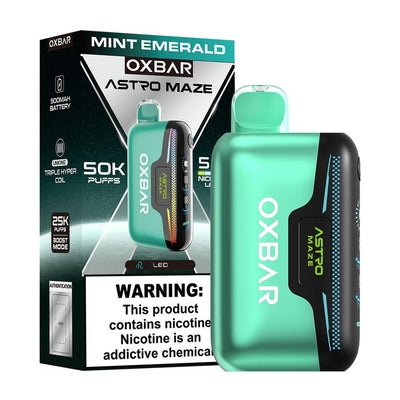 Mint Emerald - Oxbar Astro Maze 50K Disposable