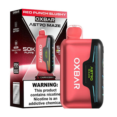 Red Punch Slushy - Oxbar Astro Maze 50K Disposable