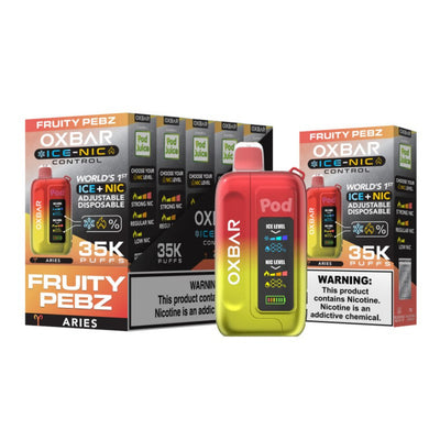 Fruity Pebz - Oxbar Ice-Nic Control 35K Disposable