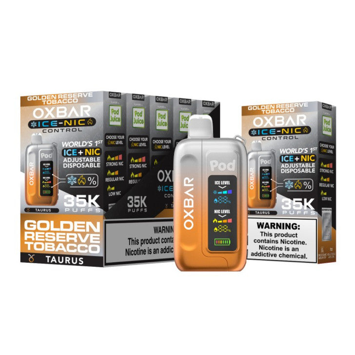 Golden Reserve Tobacco - Oxbar Ice-Nic Control 35K Disposable