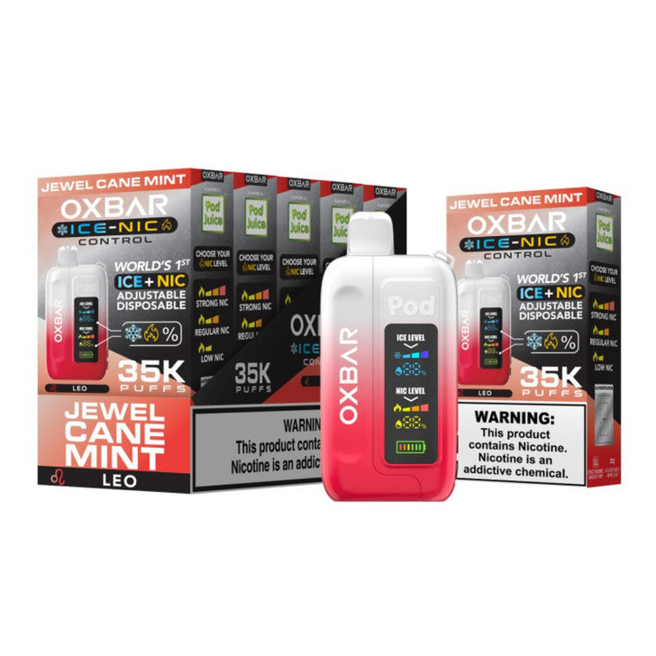Jewel Cane Mint - Oxbar Ice-Nic Control 35K Disposable