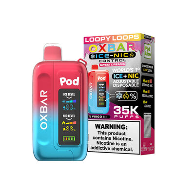 Loopy Loops - Oxbar Ice-Nic Control 35K Disposable