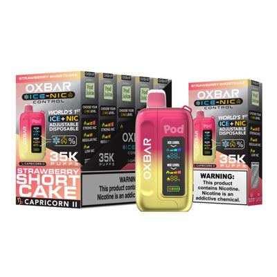 Strawberry Shortcake - Oxbar Ice-Nic Control 35K Disposable