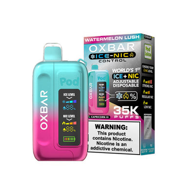 Watermelon Splash - Oxbar Ice-Nic Control 35K Disposable