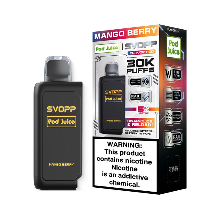 Mango Berry - Oxbar X Pod Juice Svopp 30k Disposable Pod