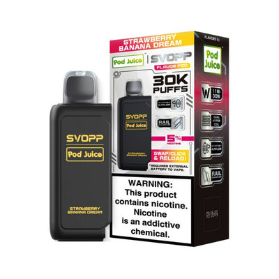 Strawberry Banana Dream - Oxbar X Pod Juice Svopp 30k Disposable Pod