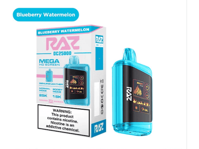 Raz DC250000 Disposable Vape - Blueberry Watermelon 