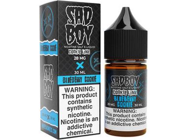 Sadboy E-Liquid - Blueberry Cookie Salts 30ML Bottle 