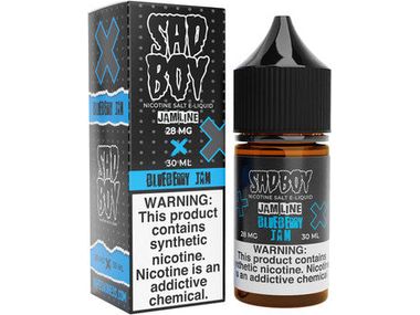 Sadboy E-Liquid - Blueberry Jam Sats 30ML Bottle 