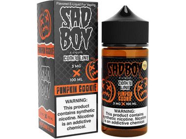 SadBoy E-Liquid - Pumpkin Cookie 100ML Bottle 