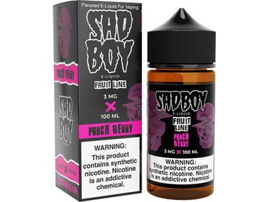 Sadboy E-Liquid - Punch Berry 100ML Bottle 