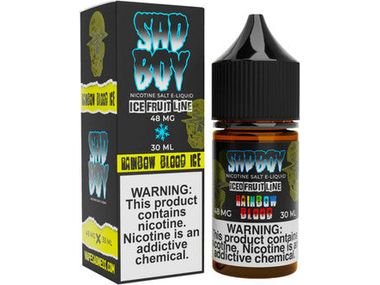 Sadboy E-Liquid - Rainbow Blood Ice Salts 30ML Bottle 