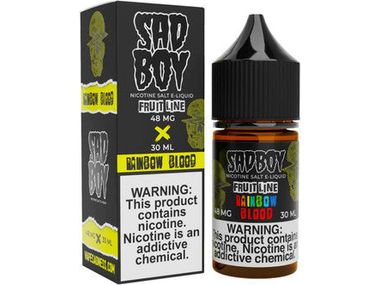 Sadboy E-Liquid - Rainbow Blood Salts 30ML Bottle