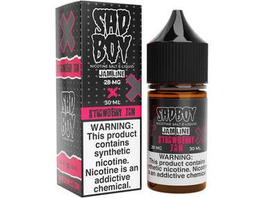 Sadboy E-Liquid - Strawberry Jam Salts 30ML Bottle 