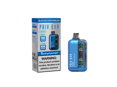 Blue Razz Watermelon - Priv Bar Turbo