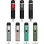 A collection of SMOK Propod 22W Pod Kits in various colors: Red, Gray, Black, Stone Green, Ocean Green, and Pink.