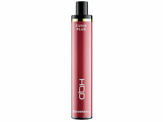 HQD Cuvie Plus Strawberry Flavor disposable vape device