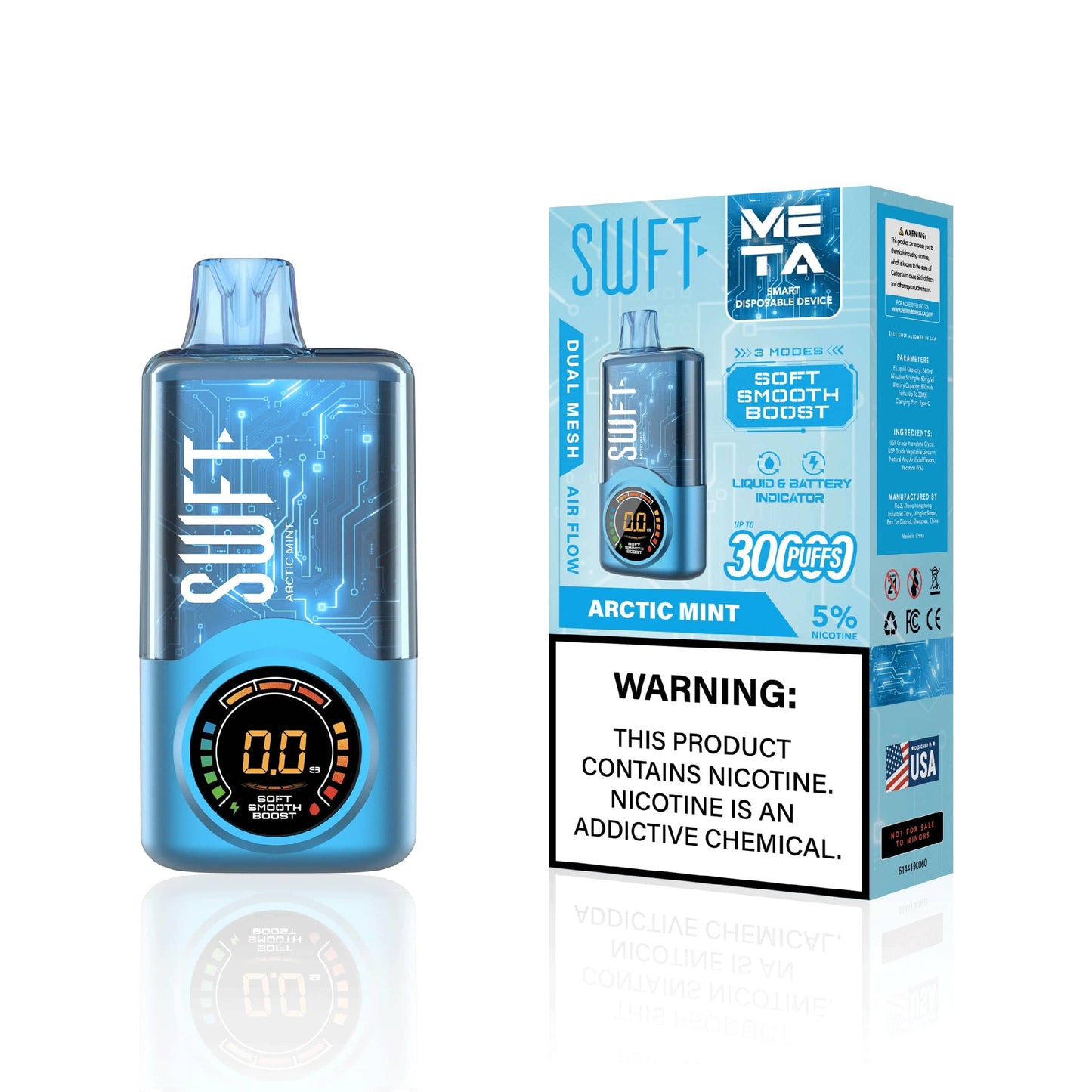 Arctic Mint - SWFT Meta 30K Disposable