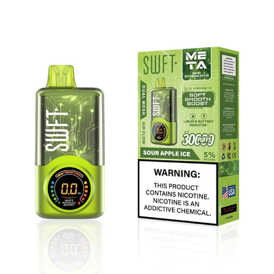 Sour Apple Ice - SWFT Meta 30K Disposable