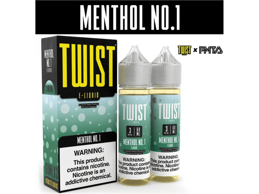 Twist E-Liquid - Menthol NO.1 120ML Bottle 