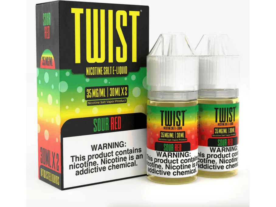 Twist E-Liquid - Sour Red Salt 30ML Bottle 