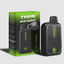 Tyson Heavyweight Apple Gummies flavored disposable vape device and box.