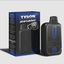 Tyson Heavyweight Blue Razz flavored disposable vape device and box.
