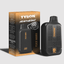 Tyson Heavyweight Peach Mango flavored disposable vape device and box.