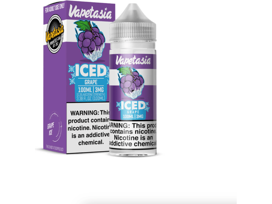 Vapetasia E-Liquid - Iced Grape 100ML Bottle