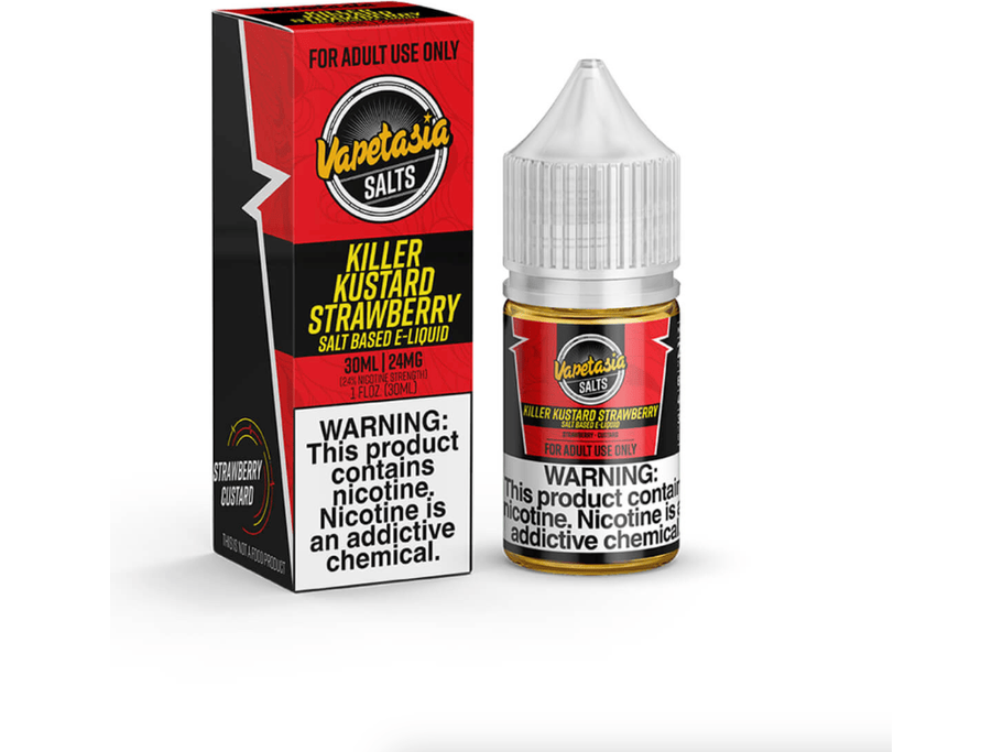 Vapetasia E-Liquid - Killer Kustard Strawberry Salts 30ML Bottle 