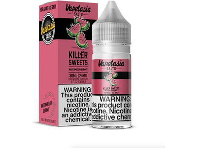 Vapetasia E-Liquid - Watermelon Gummy Salts 30ML Bottle 