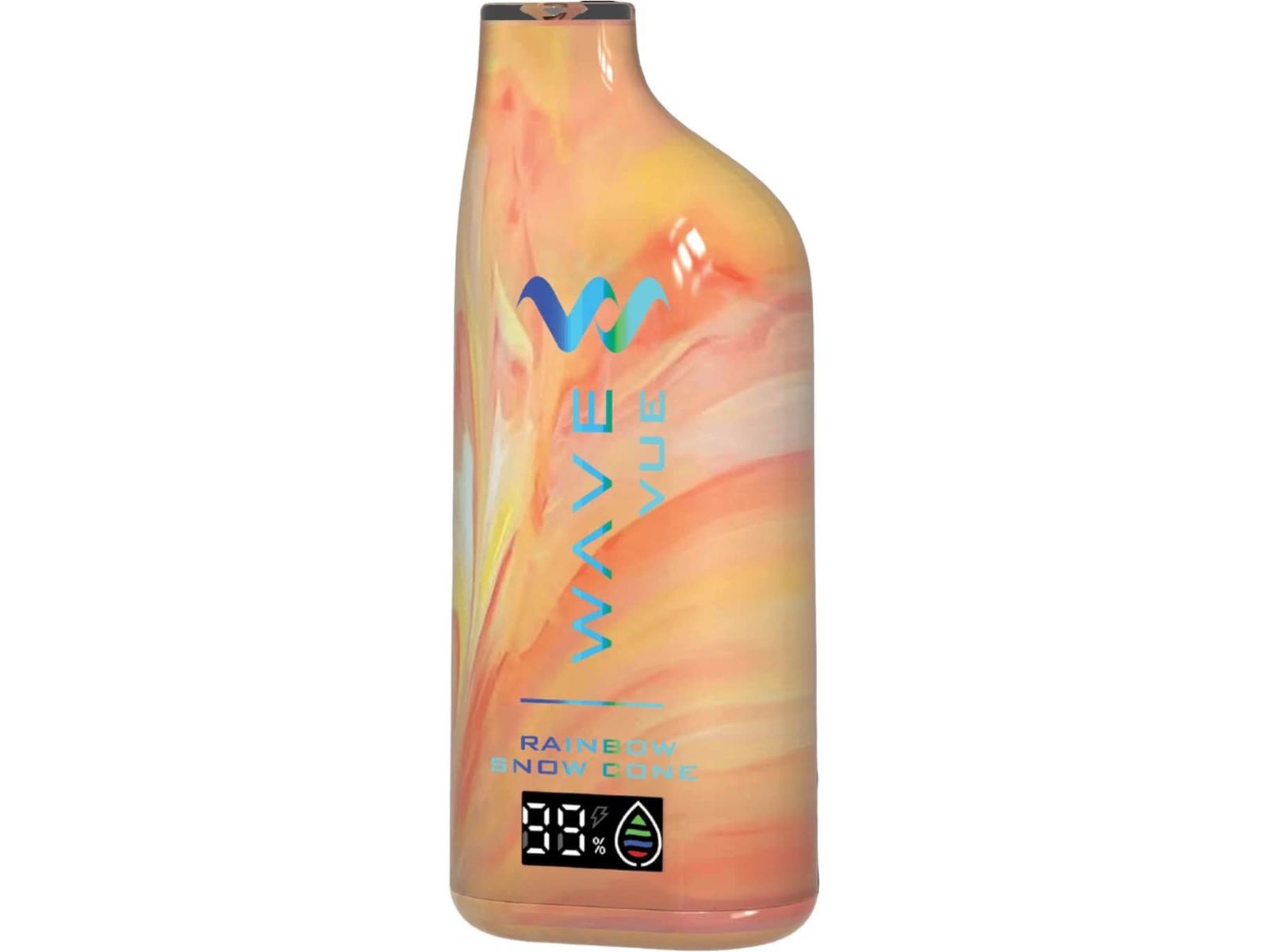 wave vue disposable vape - rainbow snow cone 