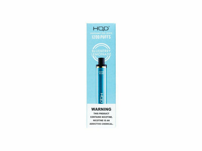 HQD  Cuvie Plus Blueberry Lemonade disposable vape box