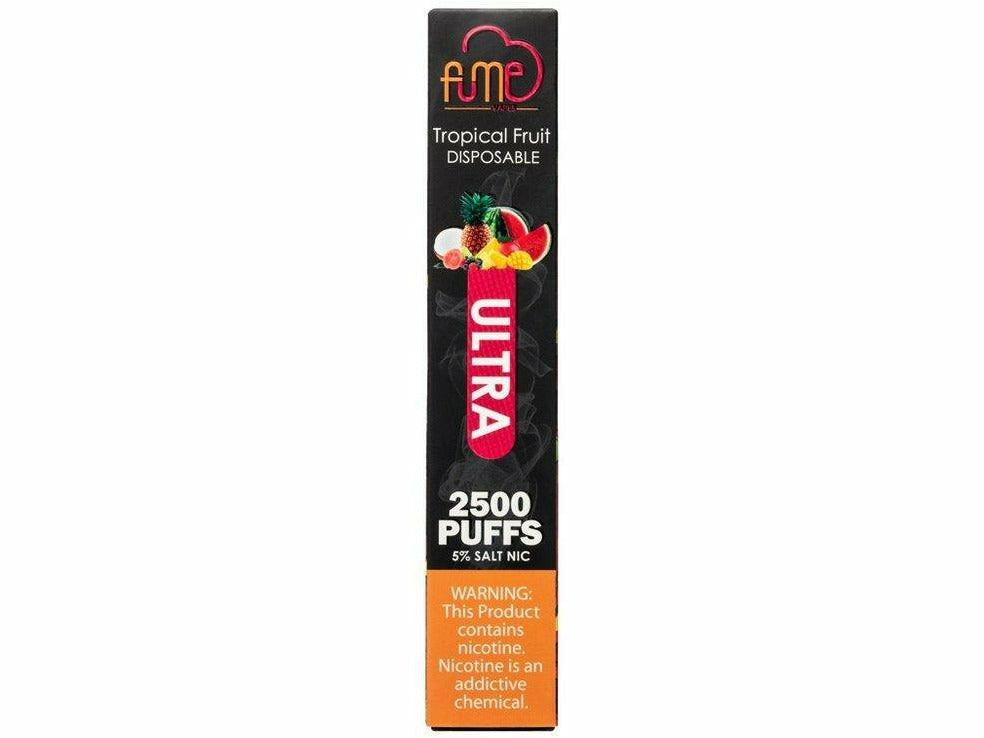 Fume Tropical Fruit size Ultra disposable vape device Box