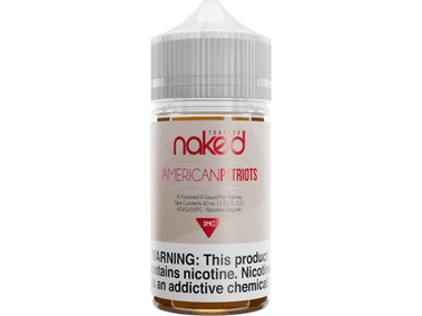 Naked 100 Tobacco E-Liquid - American Patriots 60Ml Bottle