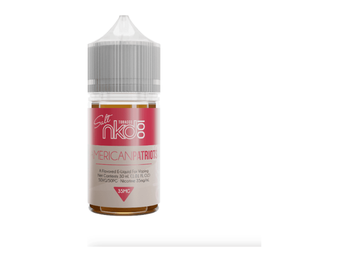 Naked 100 Salt E-liquid - American Patriots 30ML Bottle